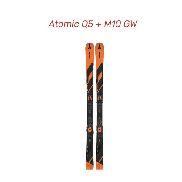 アトミック 2024 ATOMIC REDSTER Q5 + M10 GW 24-25 Atomic (Unisex) Redster Q5+ M10 GW – SBF Boardshop