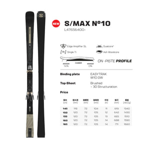 24-25 Salomon (Woman)S/Max N10 Skis with M10 Binding