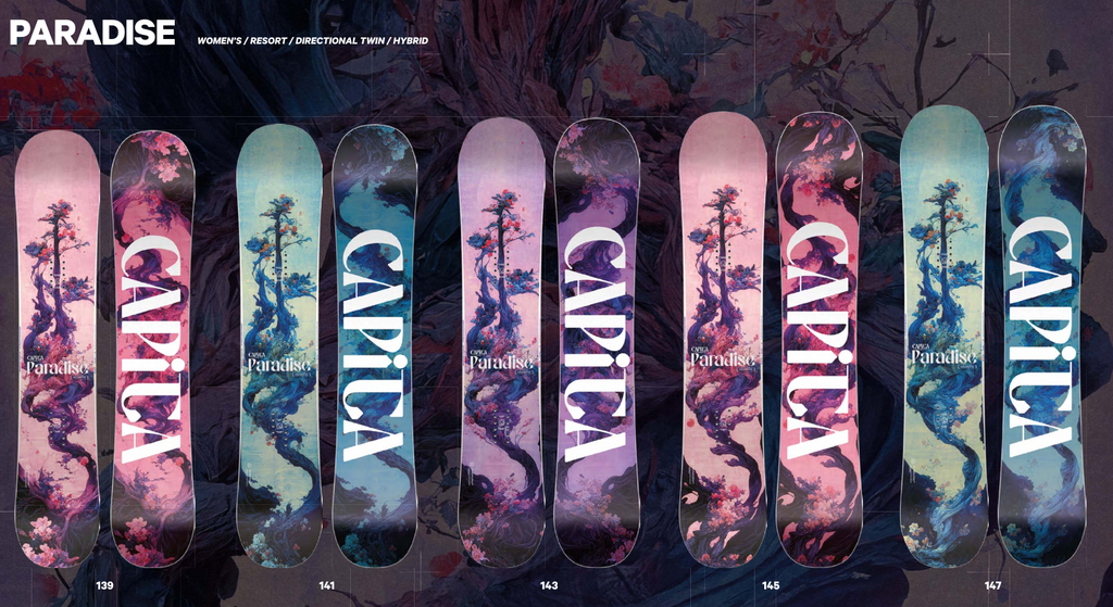 CAPITA PARDISE 141 新品！ キャピタ（CAPITA）（レディース