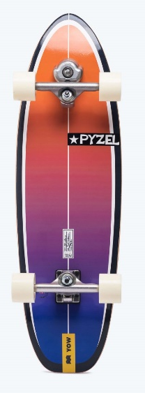 Shadow 33.5" Pyzel x Yow Surfskate 2023