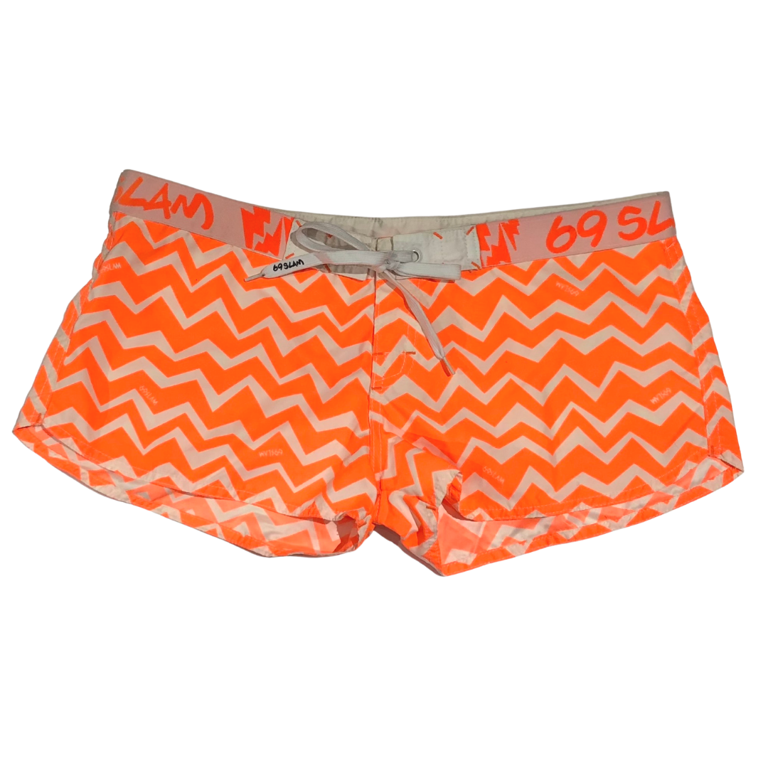 69slam Girl's Boardshort - Sharp Line