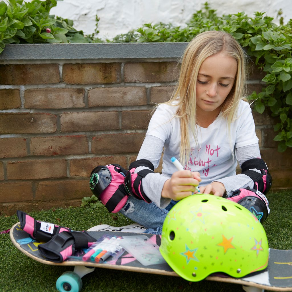 bike helmet wipe out WIPEOUT™ DRY ERASE HELMET – SBF Boardshop
