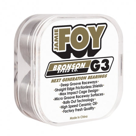 Bronson Speed Jamie Foy Pro G3 Bearings