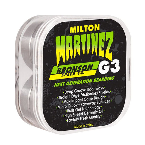 BRONSON MILTON MARTINEZ PRO SPEED BEARINGS G3