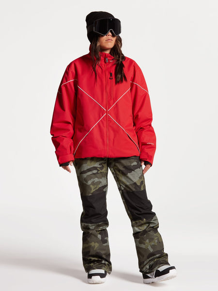 Volcom 2021 - NO HOOD X JACKET - RED G0652114
