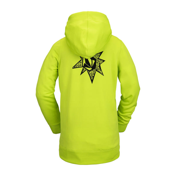 Volcom 2021 - WOMENS SPRING SHRED HOODY - LIME H4152103