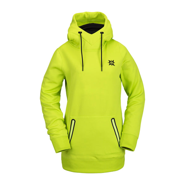 Volcom 2021 - WOMENS SPRING SHRED HOODY - LIME H4152103