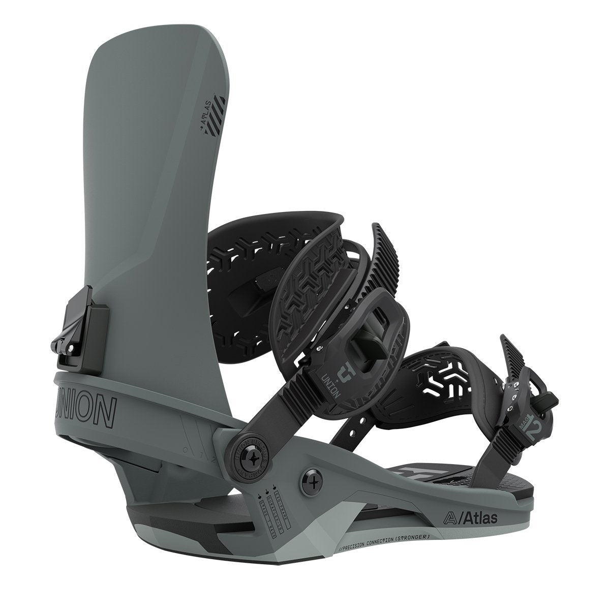 union atlas kazu snowboard bindings light grey / medium Union Atlas 2021 – SBF Boardshop