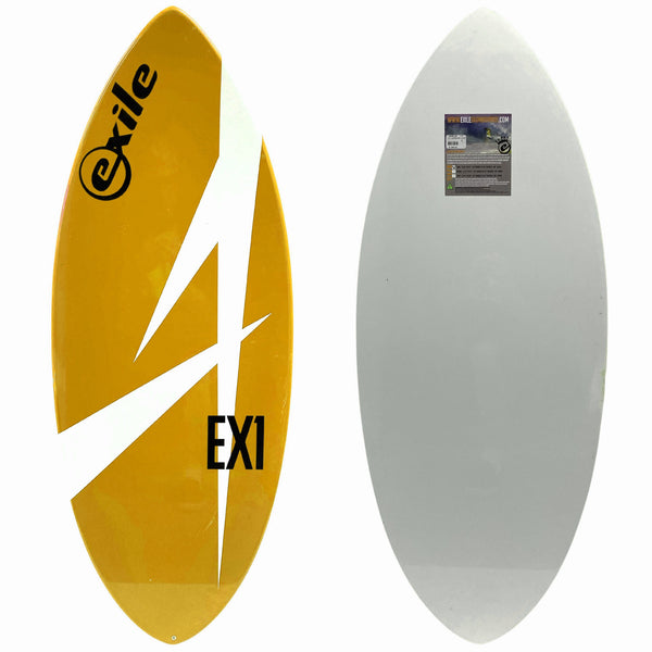 Exile EX1 E-Glass Epoxy Skimboard Hybrid Shape (Thunder)