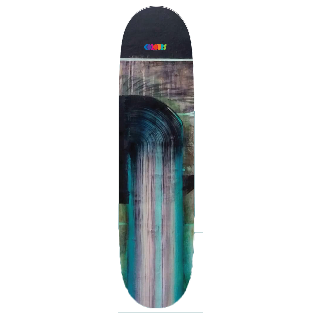 [Skateboard Complete] Colours  Aleksandar Bezinovic Flowing Carbon Fiber  Deck