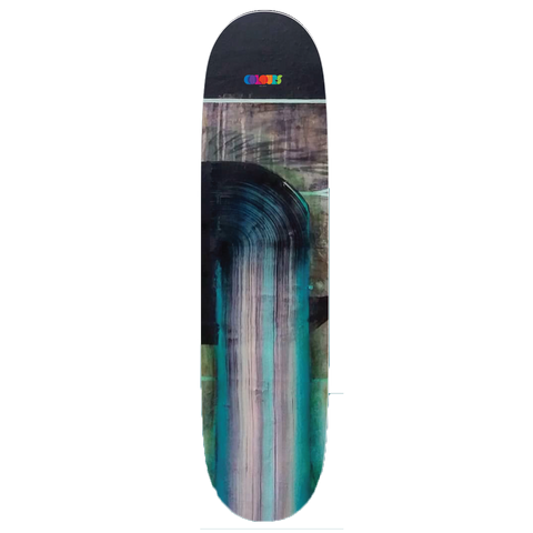 [Skateboard Complete] Colours  Aleksandar Bezinovic Flowing Carbon Fiber  Deck