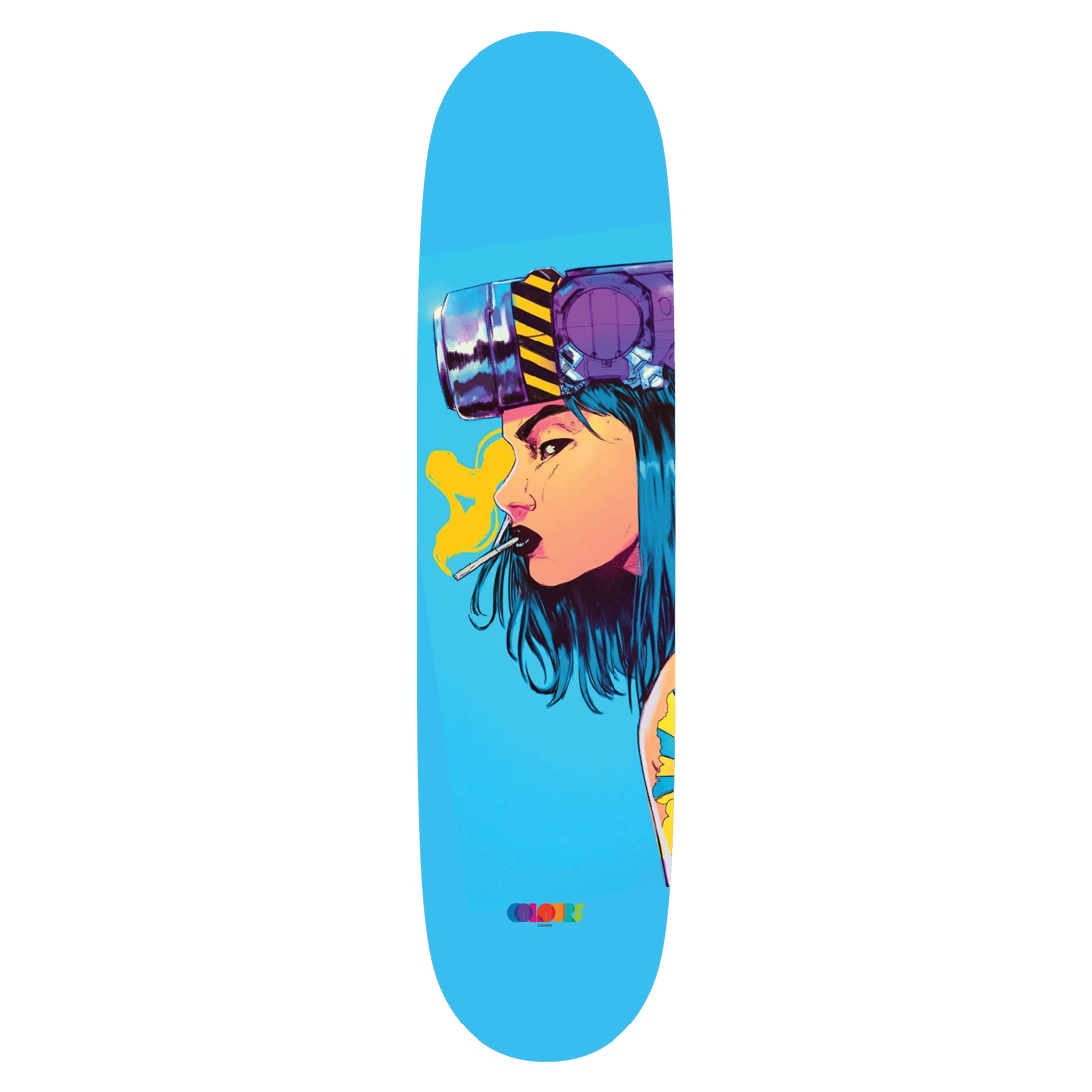 Colours Carbon Fiber Cyber Girl Deck