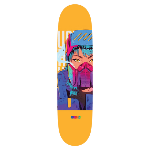 Colours Carbon Fiber Cyber Punk Deck