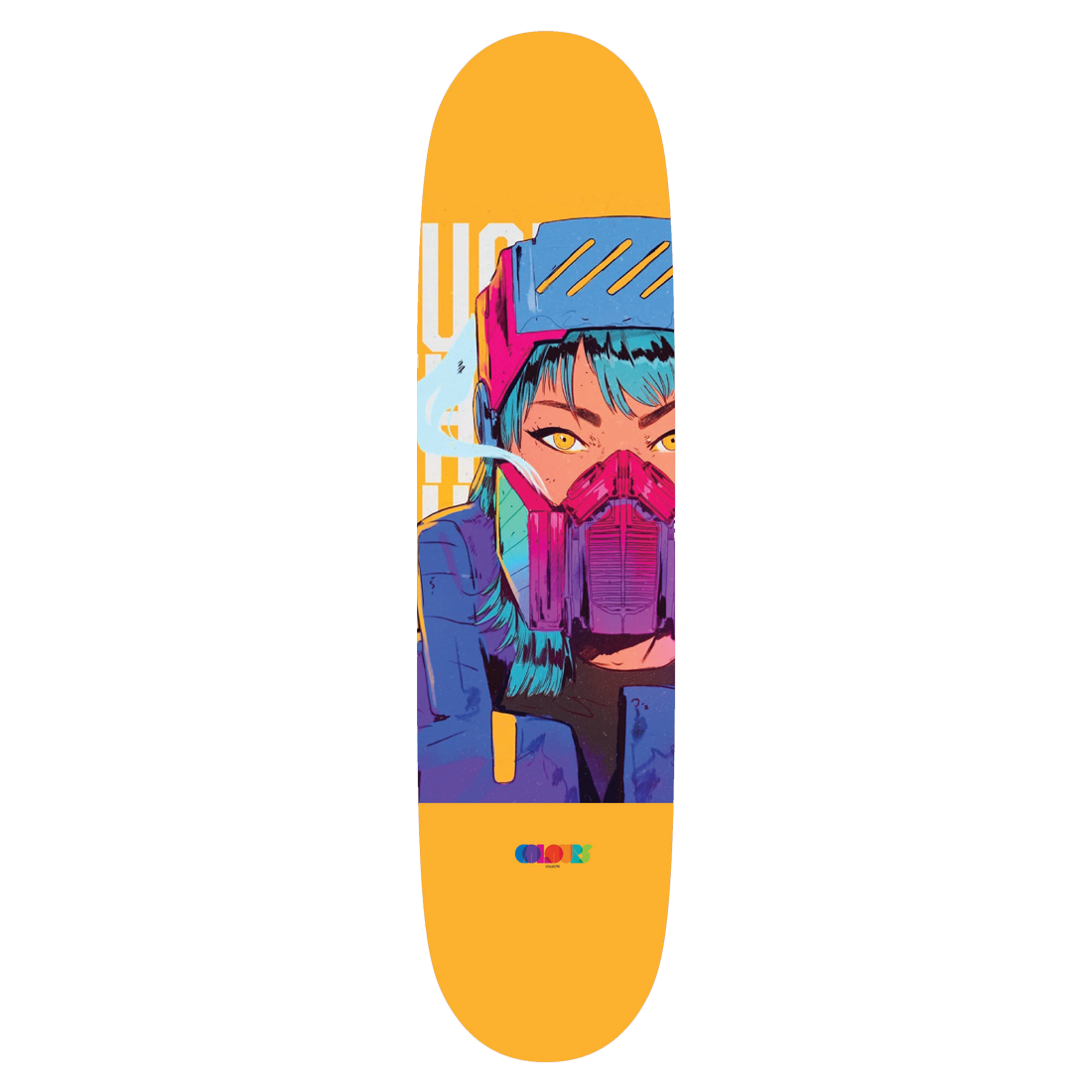 [Skateboard Complete] Colours Cyber Punk Deck