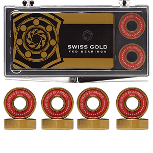 FKD Swiss Gold Skateboard Bearings