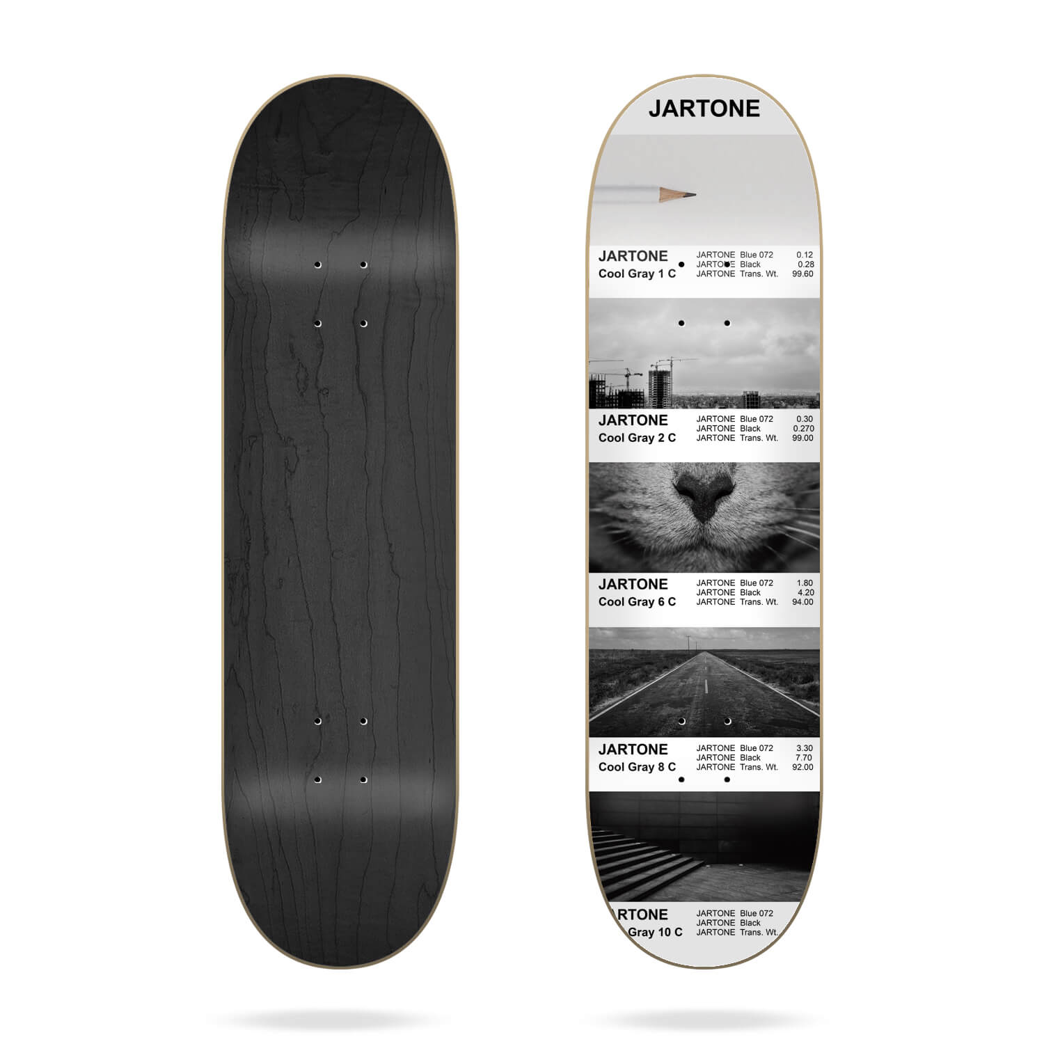 [Skateboard Complete] Jart Jartone II 8.375″ Deck