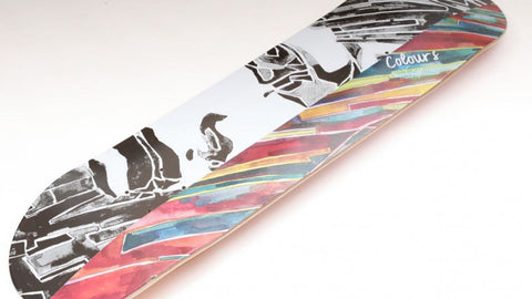 Colours Kelvin Hoefler Short Stax – Hidetoshi Yamada Skateboard Deck